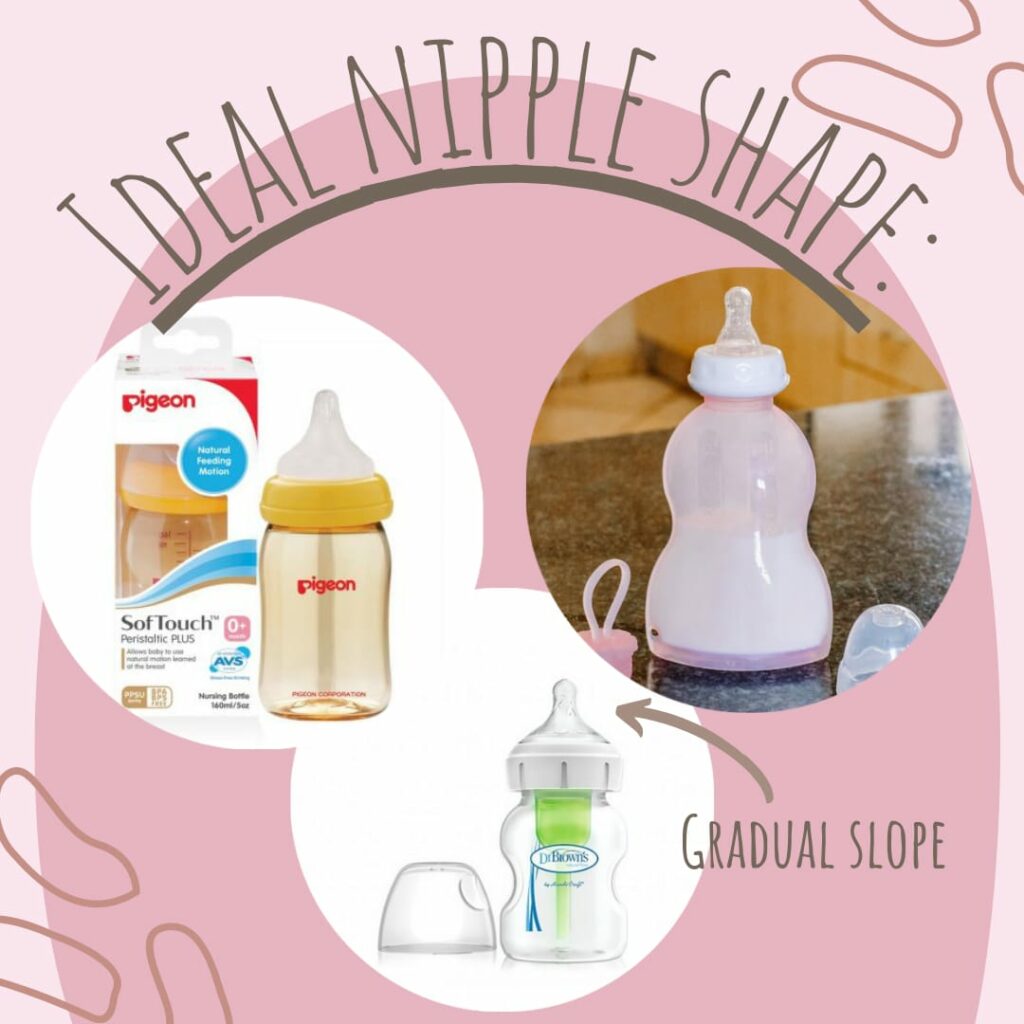Ideal nipple shapes